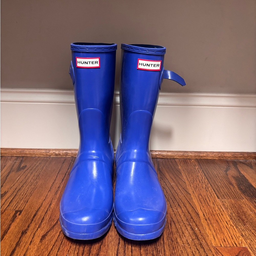 Hunter Women's Classic Blue Rain Boots